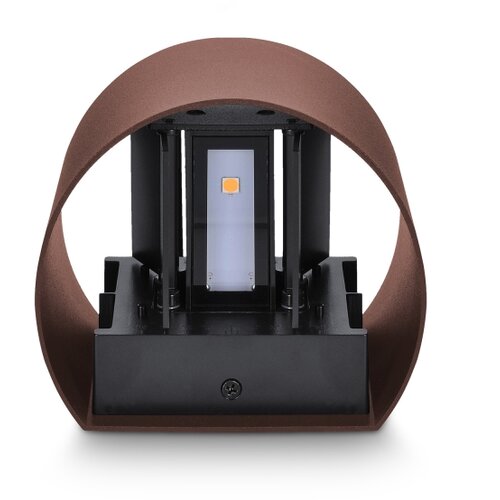  Brilagi - LED spolja&amp;scaron;nje zidno svetlo RONDO LED/6W/230V braon IP54 Slike
