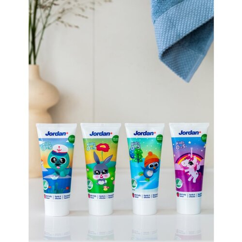 Jordan Toothpaste Kids 0-5 years pasta za zube za djecu 50 ml Slike