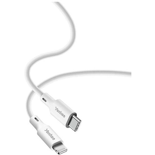 Yenkee USB kabal YCU 635 WH SILIC MFi - USB C/1.5m Slike