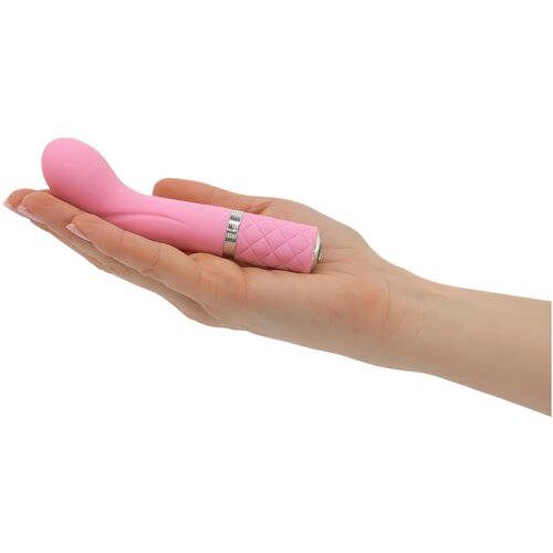 Pillow Talk Racy - punjivi vibrator za usku G-točku (ružičasti) Slike