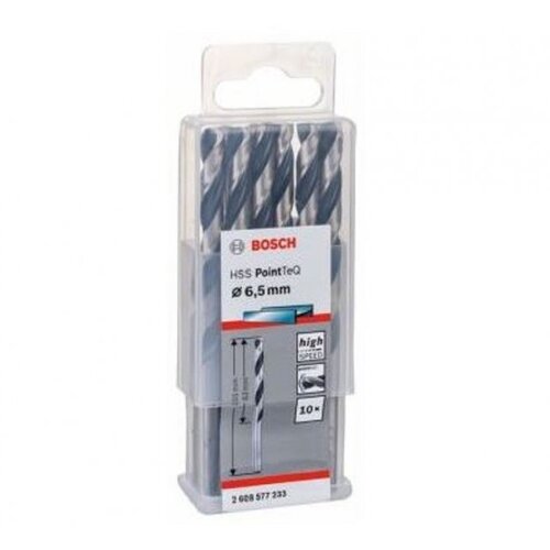 Bosch HSS spiralna burgija PointTeQ 6,5 mm paket od 10 komada Cene