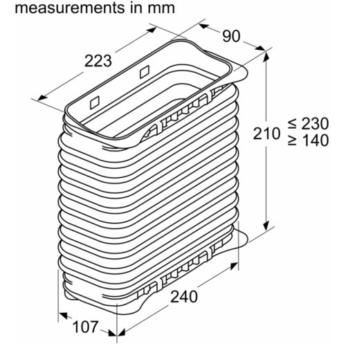 Bosch Ravna cev HEZ9VDSS2 Element za spojnicu Slike