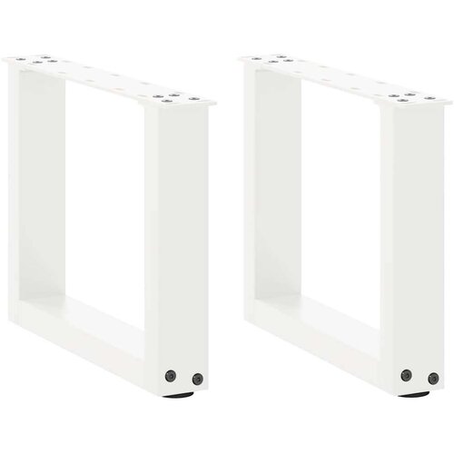  Noge za stolić U-oblika 2 kom bijele 30x(30-31) cm čelik Cijene