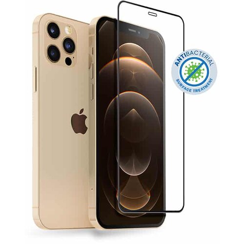 Crong 3D ARMOUR GLASS KALJENO STEKLO ZA CEL ZASLON IPHONE 12 PRO MAX + OKVIR ZA NAMESTITEV Cene