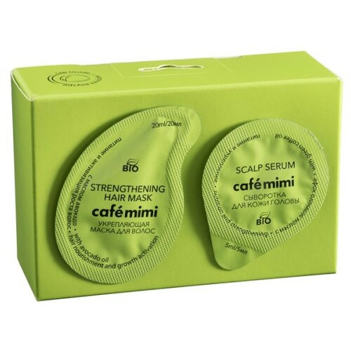 CafeMimi maska za kosu CAFÉ mimi (nega i rast kose, ulje avokada) 20ml/5ml Cene