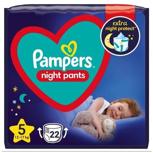 Pampers PLENICE nočne hlačne plenice VP S5 22/1 8006540234730 Slike