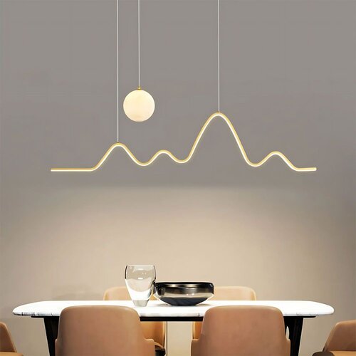 Toolight LED viseća lampa LHJ034-CP BRUSH GOLD Slike