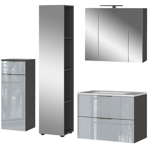 Germania Sivi kupaonski set Crandon 7822 - Cijene