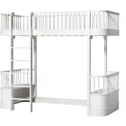 Oliver Furniture&amp;reg; krevet na kat loft bed 90x200 white Slike