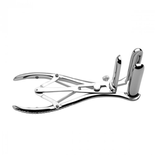 Mistress by Isabella Sinclaire 3 Prong Anal Speculum Stainless Steel Cene