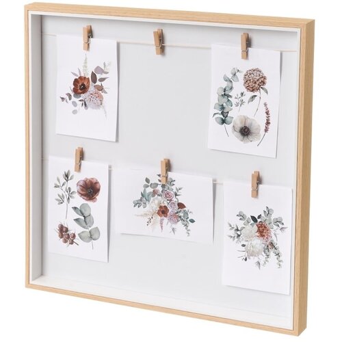 Casa Selección Stenski okvir v naravni barvi 43x43 cm – Cene