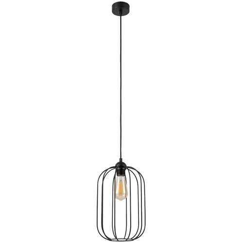  Luster na sajli DESTELLO 1xE27/15W/230V, prečnik 21 cm, crna Cene