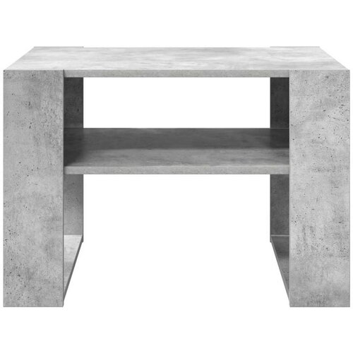  Stolić za kavu Betonski sivi 66 x 53 x 45 cm Konstruirano drvo Slike