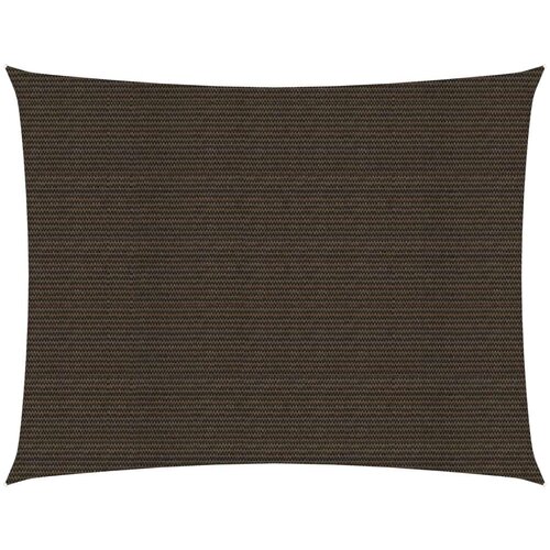  Senčno jadro 160 g/m² rjavo 4x5 m HDPE, (20965139) Cene