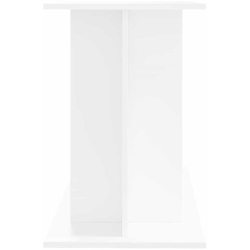 Stalak za akvarij bijeli 100 x 40 x 60 cm od konstruiranog drva Slike