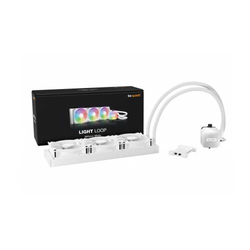 BE QUIET CPU vodeno hladjenje ARGB Light Loop 360mm BW023 (AM4,AM5,1151,1150,1155,1200,1700) White Slike