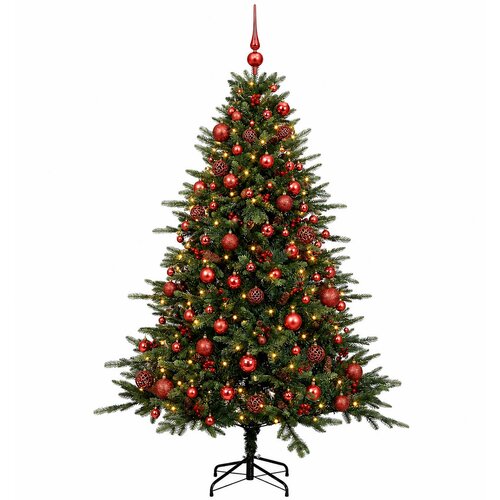  Umjetno božićno drvce s kuglicom 300 LED lampica Slike