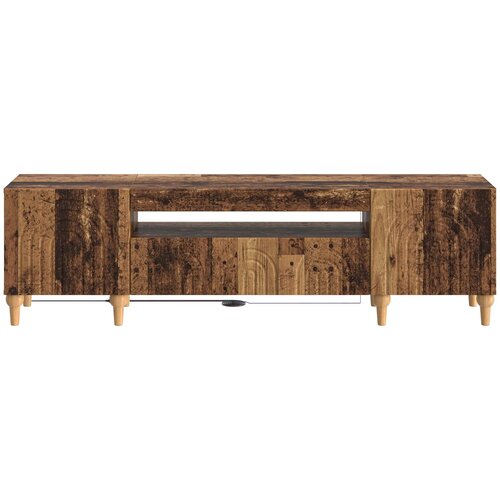  LED TV kabinet Staro drvo Konstruirano drvo Slike