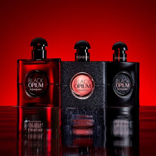 Yves Saint Laurent Black Opium Over Red parfumska voda za ženske 50 ml Slike
