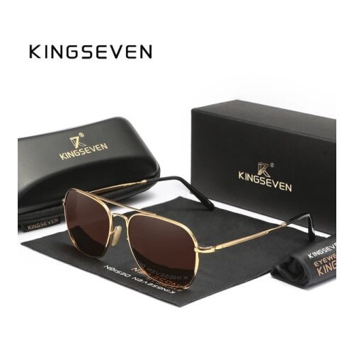 KINGSEVEN N7118 brown naočare za sunce Cene