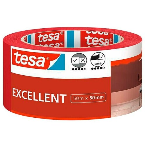 Tesa Ljepljiva krep traka Excellent (50 m x 50 mm) Slike