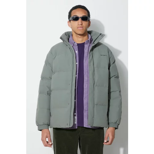 Carhartt WIP Pernata jakna za muškarce, boja: zelena, za zimu