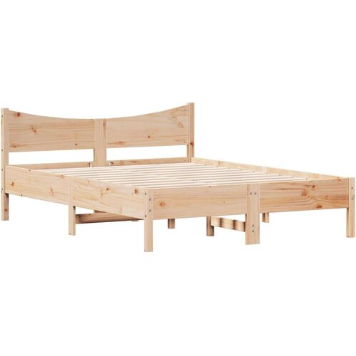  Okvir za krevet 140x190 cm od masivnog drva Slike