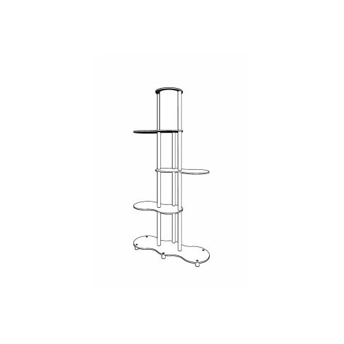 Opviq podna lampa KS-11114, 17x150 cm, IP20, crno-smeđa Slike