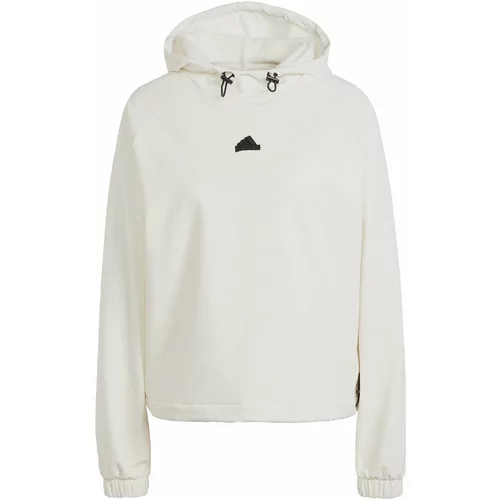 ADIDAS SPORTSWEAR Sportska sweater majica 'City Escape' crna / bijela