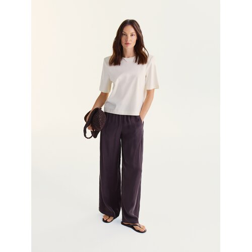 Reserved LADIES` T-SHIRT - krem Cene
