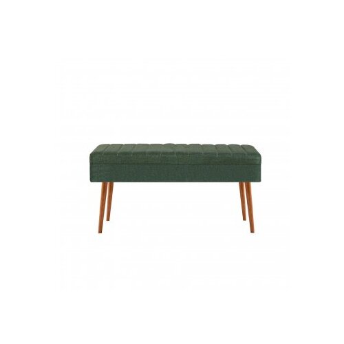 Hanah home Trpezarijska klupa Vina 1070 110x50x40cm Bež-Zelena Cijene