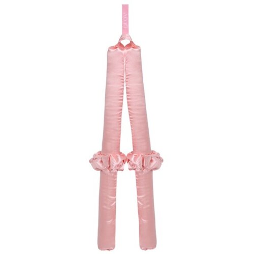Glov uvijač za kosu bez toplote coolcurl satin pink Slike