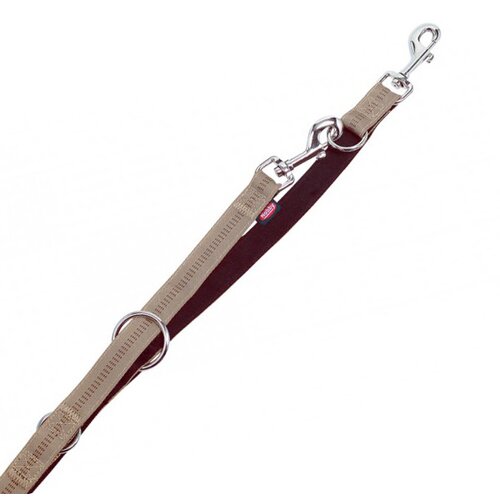 Nobby soft grip povodec - bež - 200 cm 10 mm Slike