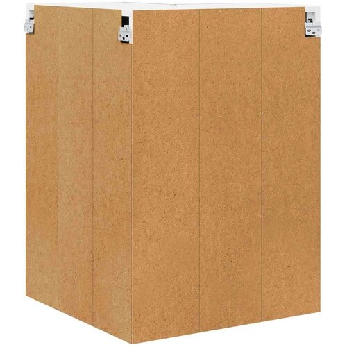 VidaXL zidni kuhinjski ormarić s policom staro drvo 57 x 57 x 80 cm Slike