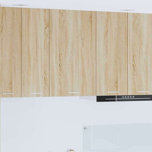 vidaXL viseći ormarić zidne riga sonoma hrast i bijela 50 x 31 x 80 cm Cijene