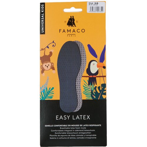 Famaco Semelle fra&amp;icirc;che chlorophylle homme T41-46 Crna Slike