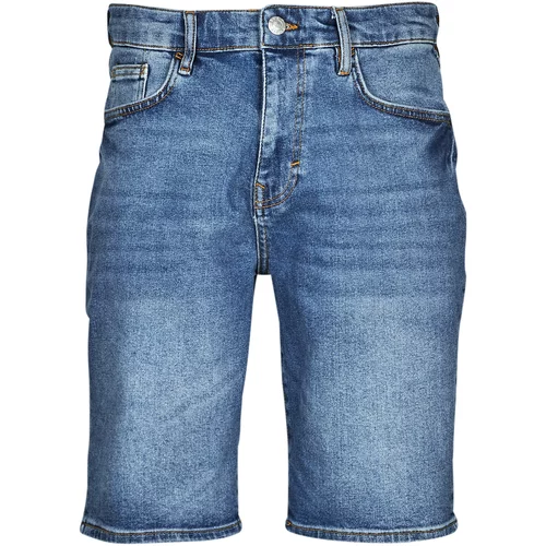 Esprit Kratke hlače & Bermuda DNM RIG REG Modra