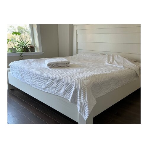  Letnji frotirni prekrivač - Sara - 200x200cm Bela boja ( VLK000543-Sarabela ) Cene