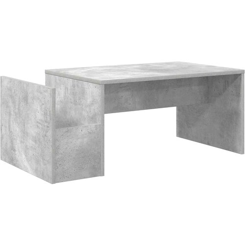 vidaXL Klubska miza Betonsko siva 90 x 45 x 35 cm Konstruiran les, (5000120344) Cene