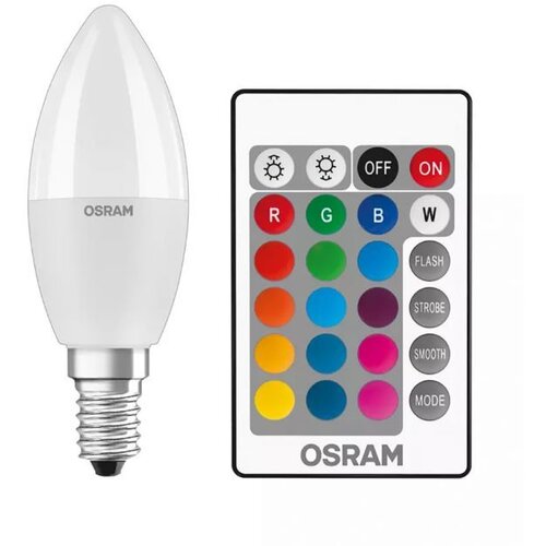Osram Star LED žarulja (E14, 5,5 W, B35, 250 lm, RGBW) Cijene