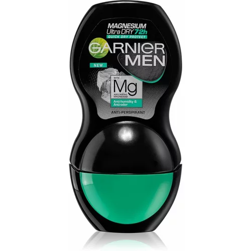 Garnier men magnesium ultra dry 72h antiperspirant roll-on 50 ml za muškarce