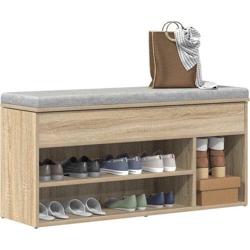 VidaXL Donji dio ormarića Beton sivi 40x46x81,5 cm Konstruirano drvo Slike
