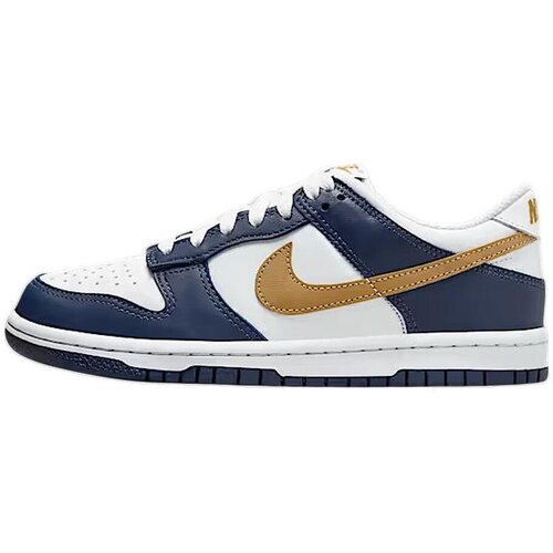 Nike Nizke superge Baskets Dunk Low cuir synth&eacute;tique Cene