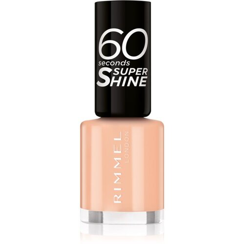 Rimmel London 60 Seconds Super Shine lak za nohte odtenek 401 Nude Nostalgia 8 ml Cene