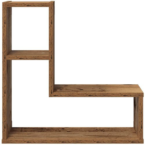  Zidne kockaste police 2 kom Staro drvo 50x15x50 cm Slike