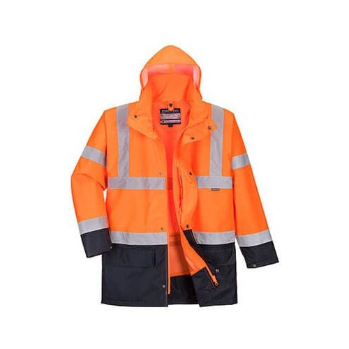 PORTWEST Jakna visoke vidljivosti S766 Essential 5u1 Hi-Vis/ narandžasta/plava Slike