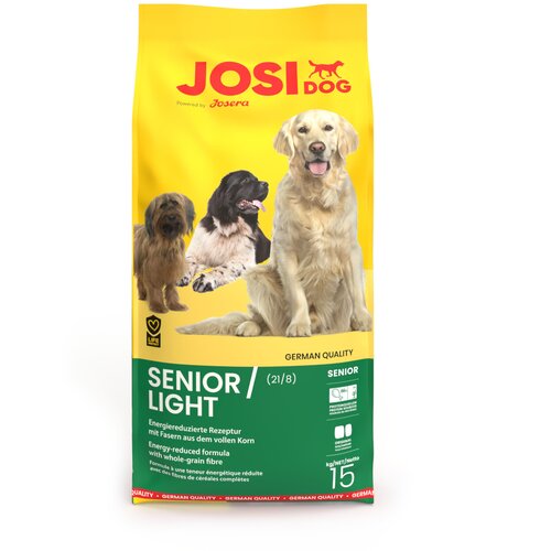 JosiDog Senior Light s piletinom - 15 kg Slike