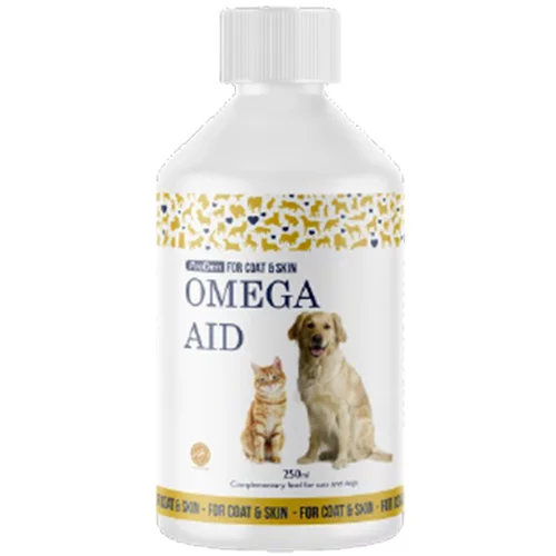 ProDen Omega Aid, tekočina za kožo in dlako psov in mačk