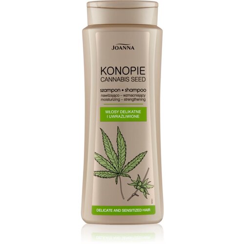 Joanna Cannabis šampon za okrepitev las za tanke in poškodovane lase 400 ml Cene