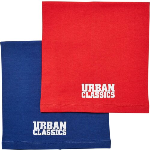 Urban Classics Accessoires Logo Tube Scarf Kids 2-Pack blue/red Slike